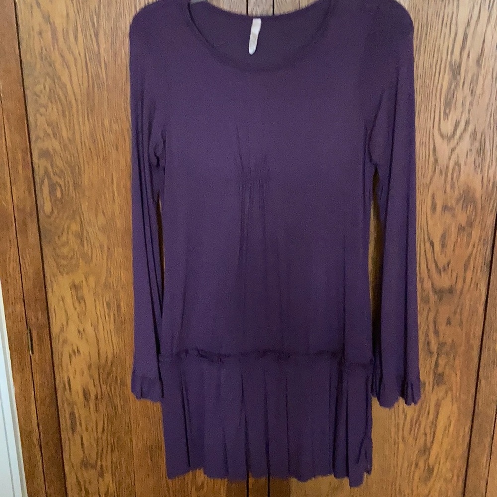 Boutique Plum unique vintage style t shirt material dress
